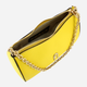 Сумка багет жіноча маленька Furla Primula Mini WB00903BX12322023S90 Жовта (800070302231) - зображення 5