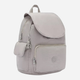 Plecak damski 21.4L Kipling City Pack KPK1214789L1001 Szary (800070256690) - obraz 3