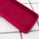 Чохол Silicone Case Square Full Camera Protective (AA) NOLOGO для Apple iPhone 6/6s (4.7") Червоний / Rose Red - изображение 3
