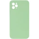 Чохол Silicone Case Square Full Camera Protective (AA) NOLOGO для Apple iPhone 11 Pro (5.8") М'ятний / Mint - зображення 1