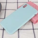 Чохол Silicone Case Full Protective (AA) NO LOGO для Apple iPhone X / XS (5.8") Бірюзовий / Turquoise - изображение 2