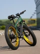 Электро велосипед мощный электрофетбайк fatbike 1000w 48v 17Ah фетбайк электровелик с большими широкими колесами для взрослых фет байк большой на широких колесах велосипеды фетбайки New Speed Хаки матовый 73473 - изображение 11