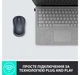 Мышь Logitech M185 Wireless Gray - изображение 6