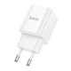 Мережевий зарядний пристрій Hoco C145A 1USB QC 18W Білий - зображення 4