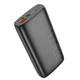 Універсальна Мобільна Батарея Power Bank Hoco J122A Respect 22.5W+PD20W 20000 mAh Колір Чорний - изображение 3