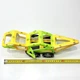 Конструктор магнитный Limo Toy Транспорт 56 деталей Зелено-жовтий (KB 1013) - изображение 2
