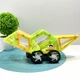 Конструктор магнитный Limo Toy Транспорт 56 деталей Зелено-жовтий (KB 1013) - изображение 3