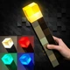 Факел Майнкрафт ночник Minecraft светильник игрушка лампа LED факел на аккумуляторе 4 цвета + в комплекте 2 тетради 12 листов - изображение 2
