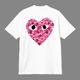 Футболка Comme Des Garçons Play 0003 білого кольору, розмір M - зображення 2