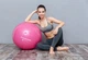 М'яч для фітнесу (фітбол) Power System PS-4012 Ø65 cm PRO Gymball Pink (4012PI-0) - зображення 2