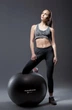 Мяч для фитнеса (фитбол) Power System PS-4012 Ø65 cm PRO Gymball Black (4012BK-0) - изображение 4
