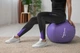 Мяч для фитнеса (фитбол) Power System PS-4011 Ø55 cm PRO Gymball Purple (PS-4011_55cm_Purple) - изображение 3