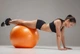 Мяч для фитнеса (фитбол) Power System PS-4012 Ø65 cm PRO Gymball Orange (PS-4012_65cm_Orange) - изображение 6