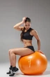М'яч для фітнесу (фітбол) Power System PS-4013 Ø75 cm PRO Gymball Orange (PS-4013_75cm_Orange) - зображення 8