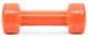 Гантель виниловая PowerPlay 4125 Achilles 1 кг Оранжевая 1 шт (PP_4125_1kg) - изображение 2
