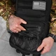 Рюкзак Silver Knight USA 45 л Oxford 800D с креплением Molle черный 50х30х30 см - изображение 5