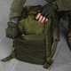 Рюкзак Silver Knight USA 45 л Oxford 800D з кріпленням Molle олива 50х30х30 см - зображення 4