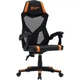 Компьютерное кресло для геймера Canyon Flow MCH01 Mesh Black/Orange (CNE-MCH01) - изображение 2