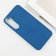 TPU чохол Bonbon Metal Style для Samsung Galaxy S23+ Синій / Denim Blue - изображение 3