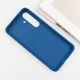 TPU чохол Bonbon Metal Style для Samsung Galaxy S23+ Синій / Denim Blue - изображение 4