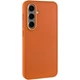 TPU чохол Bonbon Metal Style для Samsung Galaxy S24+ Помаранчевий / Papaya - изображение 1