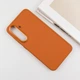 TPU чохол Bonbon Metal Style для Samsung Galaxy S24+ Помаранчевий / Papaya - изображение 3
