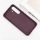 TPU чохол Bonbon Metal Style для Samsung Galaxy S23+ Бордовий / Plum - изображение 4