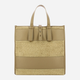 Сумка жіноча середня IUNTOO 115001-TAUPE+TEDDY-TAUPE Бежева (800070310037) - зображення 2