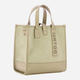 Torba shopper damska IUNTOO 125003-BEIGE-BEIGE Beżowa (800070303339) - obraz 3