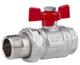 Кран шаровой "Американка" Icma 3/4" прямой №347 (87347AE11) - изображение 1