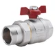 Кран шаровой "Американка" Icma 1 1/4" прямой №347 (87347AG11) - изображение 1
