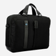 Сумка портфель чоловіча Piquadro CA3347P16/CHEVN Чорна (800070067123) - зображення 3