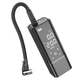 Автомобильный насос Hoco ZP7 Maddy Portable Smart Air Pump (5000mAh) Black - изображение 3