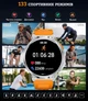 Смарт-часы для мужчин DREMAC FV6 1.85" iOS Android, водонепроницаемые, фитнес-трекер, звонки, мониторинг здоровья, 730 мАг - изображение 6
