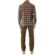 Фланельна сорочка Smith's Workwear Two-Pocket Flannel Shirt Color: Camel Brown (S3255B) XL - зображення 9