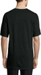 Хлопковая футболка без надписей Hanes Beefy Heavyweight Short Sleeve T-Shirt Color: Black (O5180) M - изображение 2