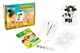 Деревянный пазл-раскраска PuzzleOK Коровка, размер А5, 9 деталей - изображение 1