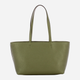 Torba shopper damska skórzana Furla Sfera M WB01384HSF0002810S1007 Zielona (800070325761) - obraz 3