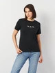 Футболка хлопковая женская Converse Chuck Taylor Graphic Tee 10027753-001 M Black (194435392745) - изображение 1