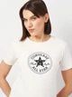 Футболка хлопковая женская Converse Chuck Patch Overlay Tee Wet Stone 10028412-103 XS Vintage White (194435397443) - изображение 4