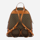 Plecak damski 11L Michael Kors Rhea 30S7GEZB1B-200 Brązowy (800070263181) - obraz 2