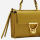 Torebka crossbody damska skórzana Coccinelle Arlettis E1MD555B701-G09 Żółta (800070308638) - obraz 3