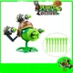Игровой набор Plants vs Zombies Горохострел пулеметчик с тремя пушками Горохомет со стрелами Растения против зомби - изображение 1