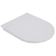 Сидіння-кришка для унітазу MIXXUS SEAT COVER BEVEL-2003 420х334х36mm дюропластове швидкознімне з мікроліфтом (MI6691) - изображение 1