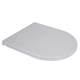 Сидіння-кришка для унітазу MIXXUS PREMIUM SEAT COVER ELLIPSE-WAVE-2001 428х361х50mm дюропластове швидкознімне з мікроліфтом (MP6610) - изображение 1