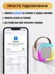 Беспроводная портативная Bluetooth колонка с двумя микрофонами и сабвуфером Розовая - изображение 11