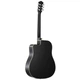 Акустическая гитара Donner Acoustic Guitar Cutaway Black (Комплект) - изображение 3