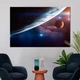 Картина на холсте Большая планета и ее спутник 120x80 см (V210-1_XL) - изображение 1