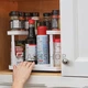 Органайзер для специй Spice Spinner Two-Tiered Spice Organizer двухуровневая для хранения емкостей и баночек (белая) - изображение 5