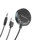 Bluetooth-ресивер BOROFONE BC58 Gamble Bluetooth 5.3 с микрофоном, громкой связью и LED-подсветкой Metal Gray - изображение 4